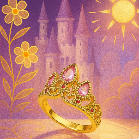 Anillo Corona Rapunzel