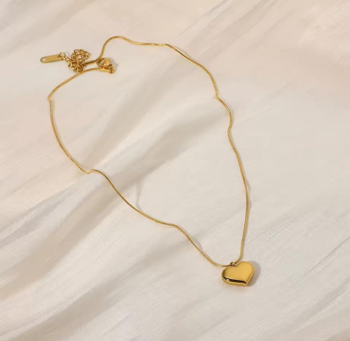 Collar Corazón Dorado