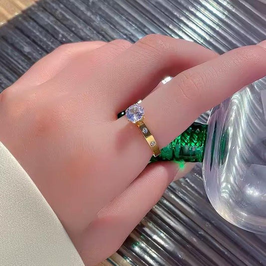 Anillo Alondra Dorado