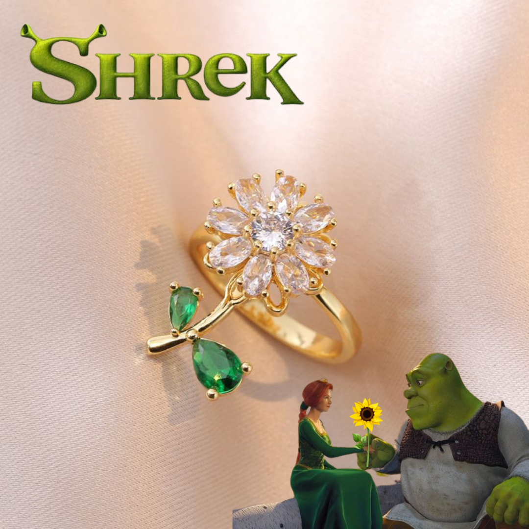 Anillo Fiona Flor Blanca