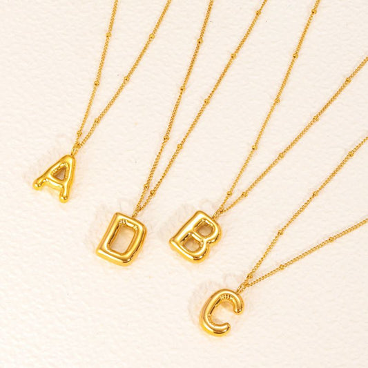 Collar Inicial Burbuja