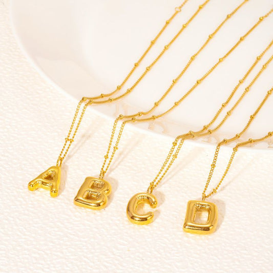 Collar Inicial Burbuja