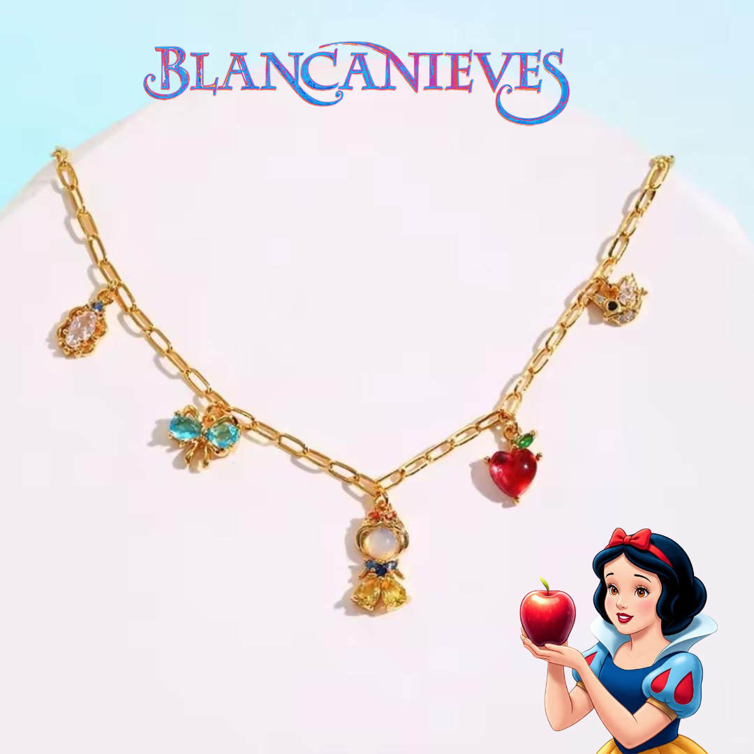Collar Inspirado en BLANCA NIEVES