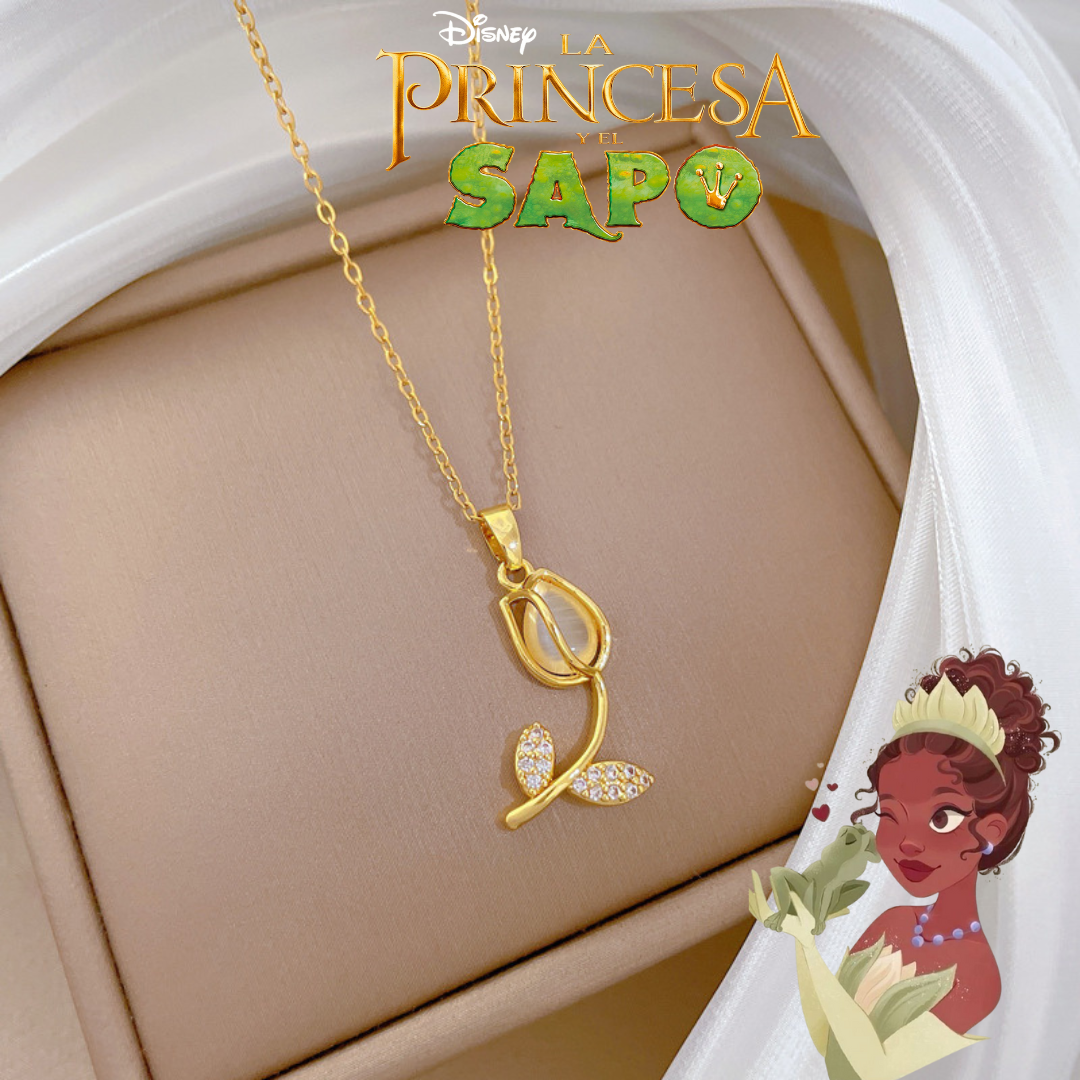 Collar  Tiana Tulipán Dorado