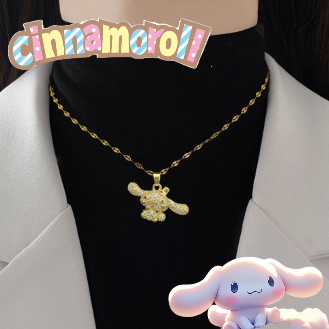 Collar Inspirado en Cinamoroll