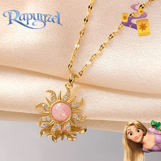 Collar Sol Tornasol Inspirado en Rapunzel