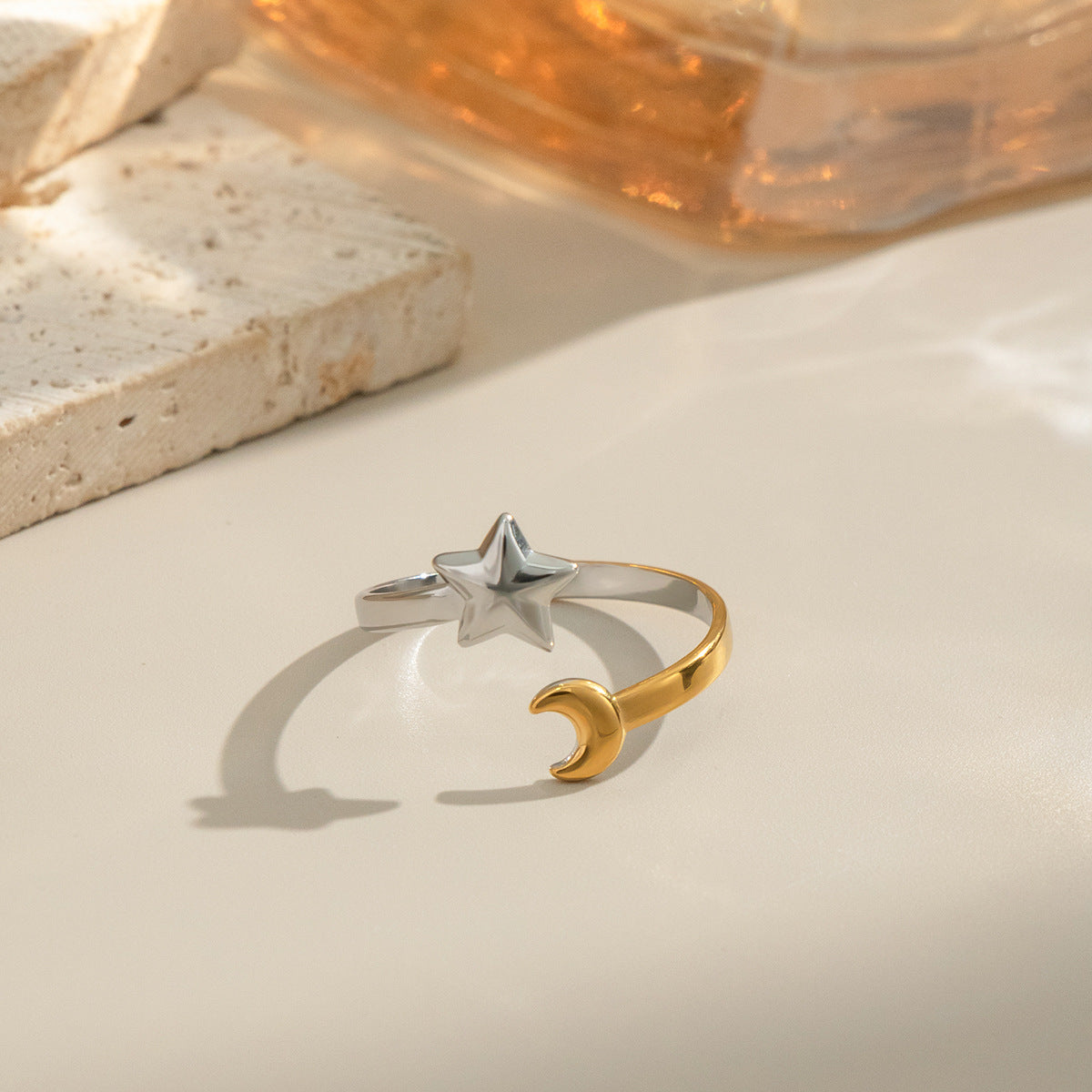 Anillo Bi Tono Estela
