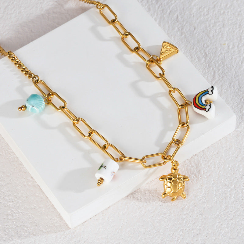 Collar Colgantes Tortuga 🐢