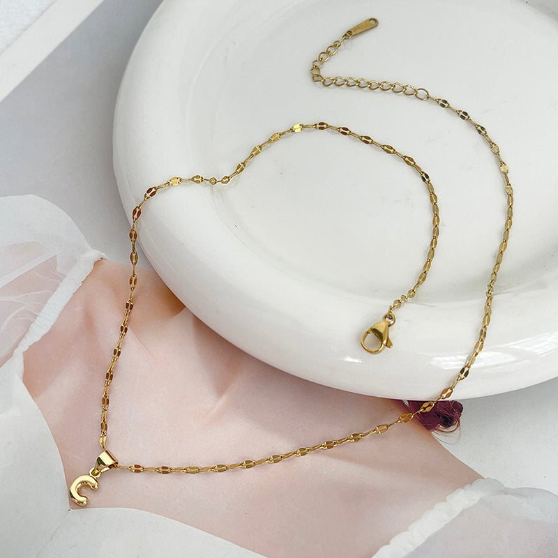 Collar Inicial Letra Minimalista