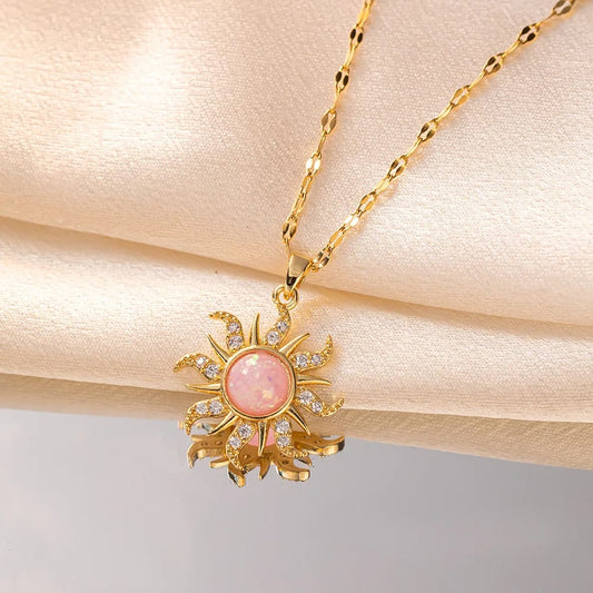Collar Sol Tornasol Inspirado en Rapunzel