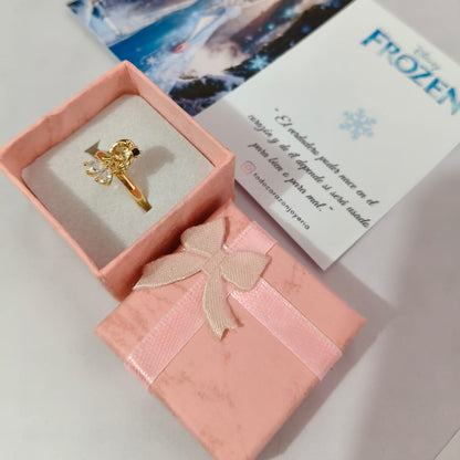 Caja Para anillos con Moñito