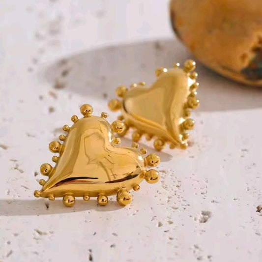 Arete Chunky Dorado Amour