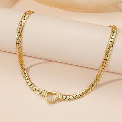 Collar Eslabón Plano Amour