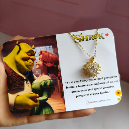 Collar Fiona Flor Giratorio