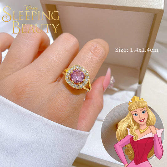 Anillo Aurora Piedra Rosa