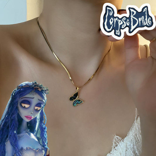 Collar Mariposa Inspirado en Emily