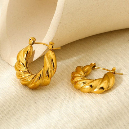 Arete en Espiral Dorado