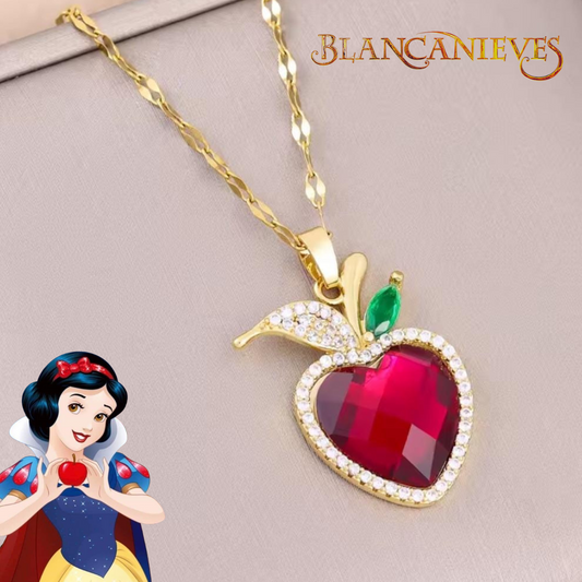 Collar Manzana Blanca Nieves