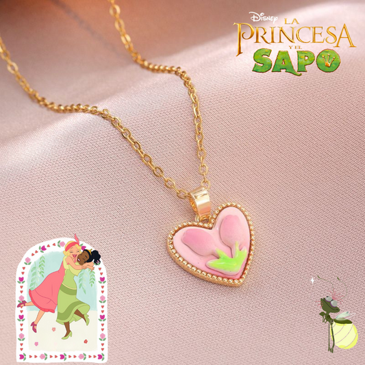 Collar Tiana y Charlotte