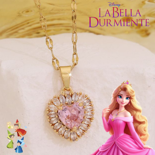 Collar Bella Durmiente Corazón