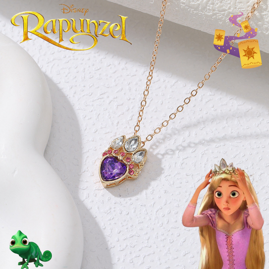 Collar Corona Rapunzel Dorado