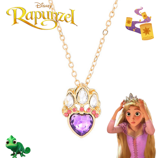 Collar Corona Rapunzel Dorado