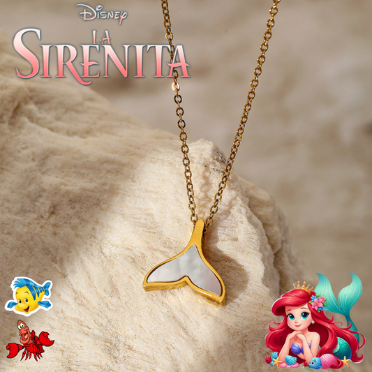 Collar Sirenita Ariel Colita