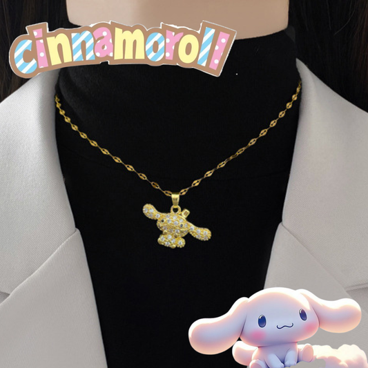 Collar Inspirado en Cinamoroll