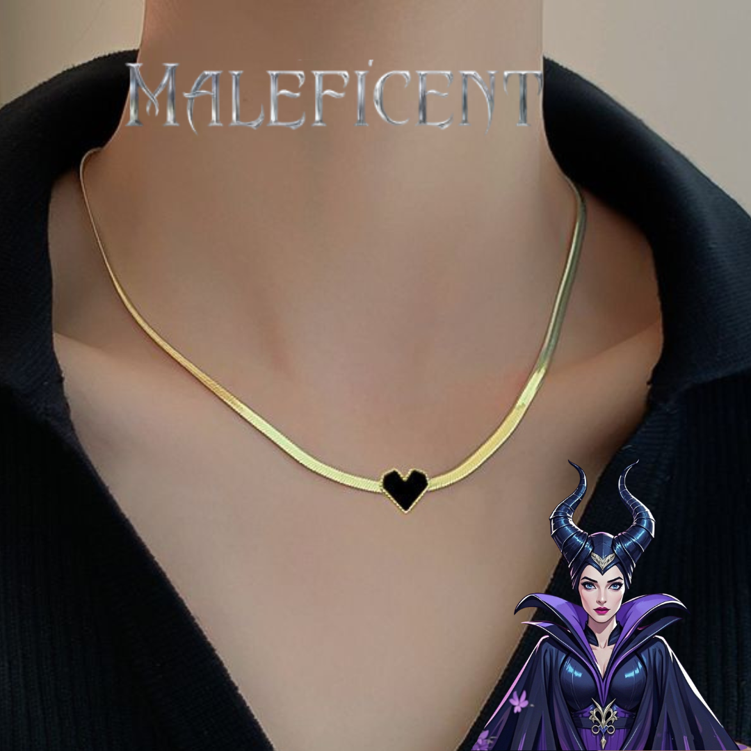 Collar Inspirado en Maléfica