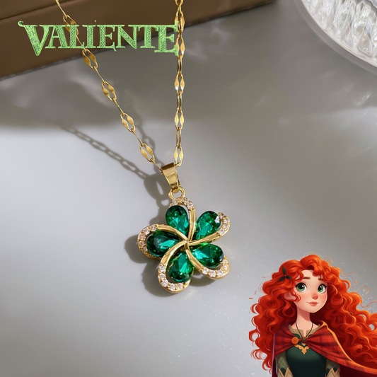 Collar Flor Inspirado en Mérida🏹💚🐻