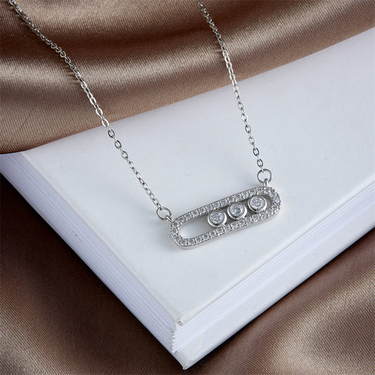 Collar Euge Plateado