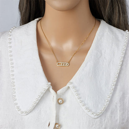 Collar Euge Plateado