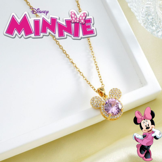 Collar Orejitas Inspirado en Minnie