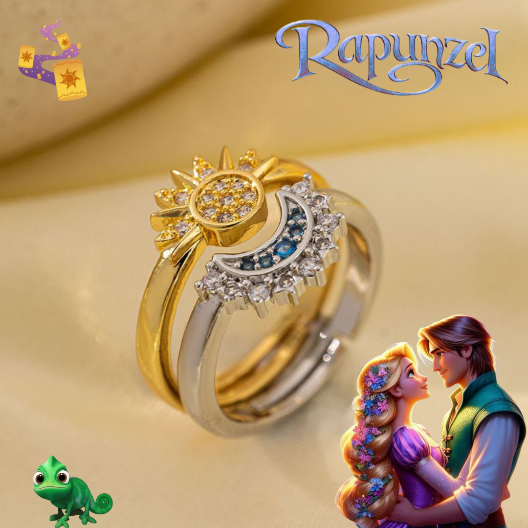 Duo de Anillos Rapunzel