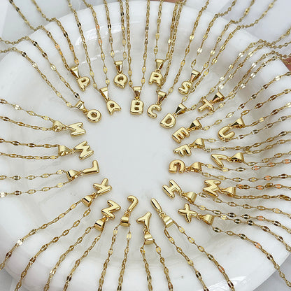 Collar Inicial Letra Minimalista