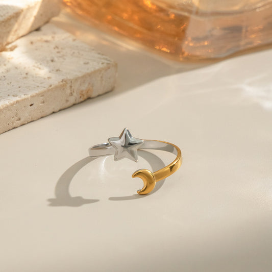 Anillo Bi Tono Estela