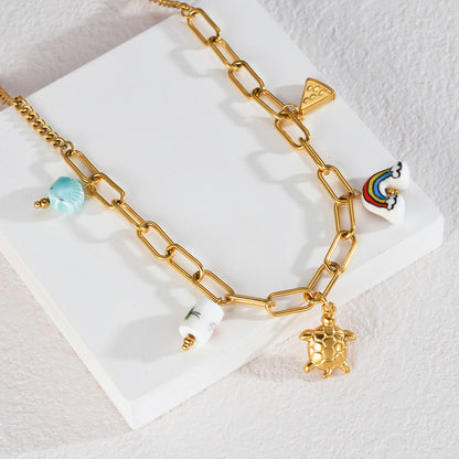 Collar Colgantes Tortuga 🐢