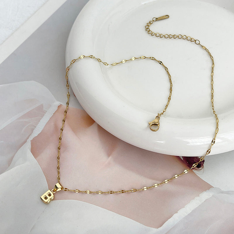 Collar Inicial Letra Minimalista