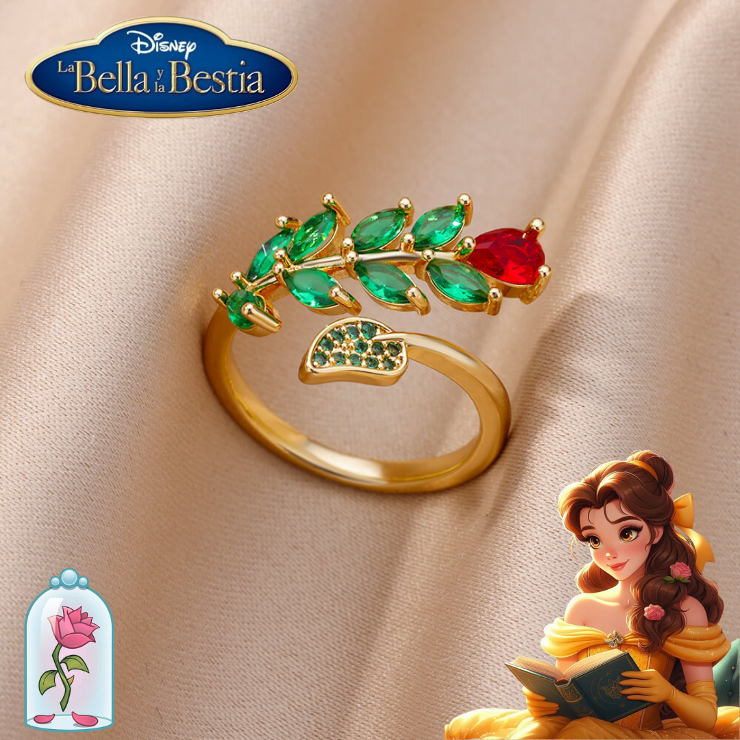 Anillo Rosa inspirado en Bella 🌹